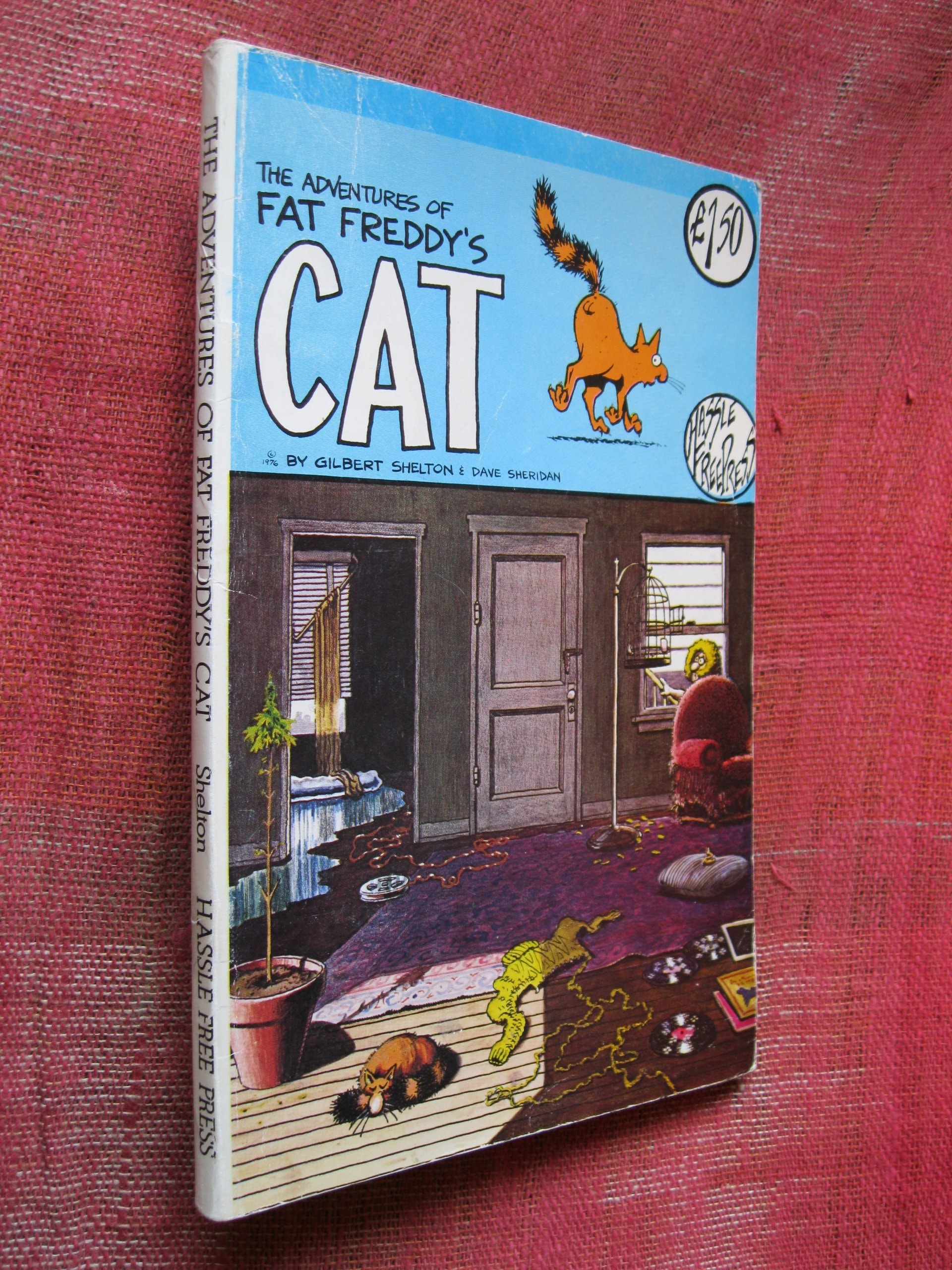 The Adventures of Fat Freddy's Cat #[nn] cover