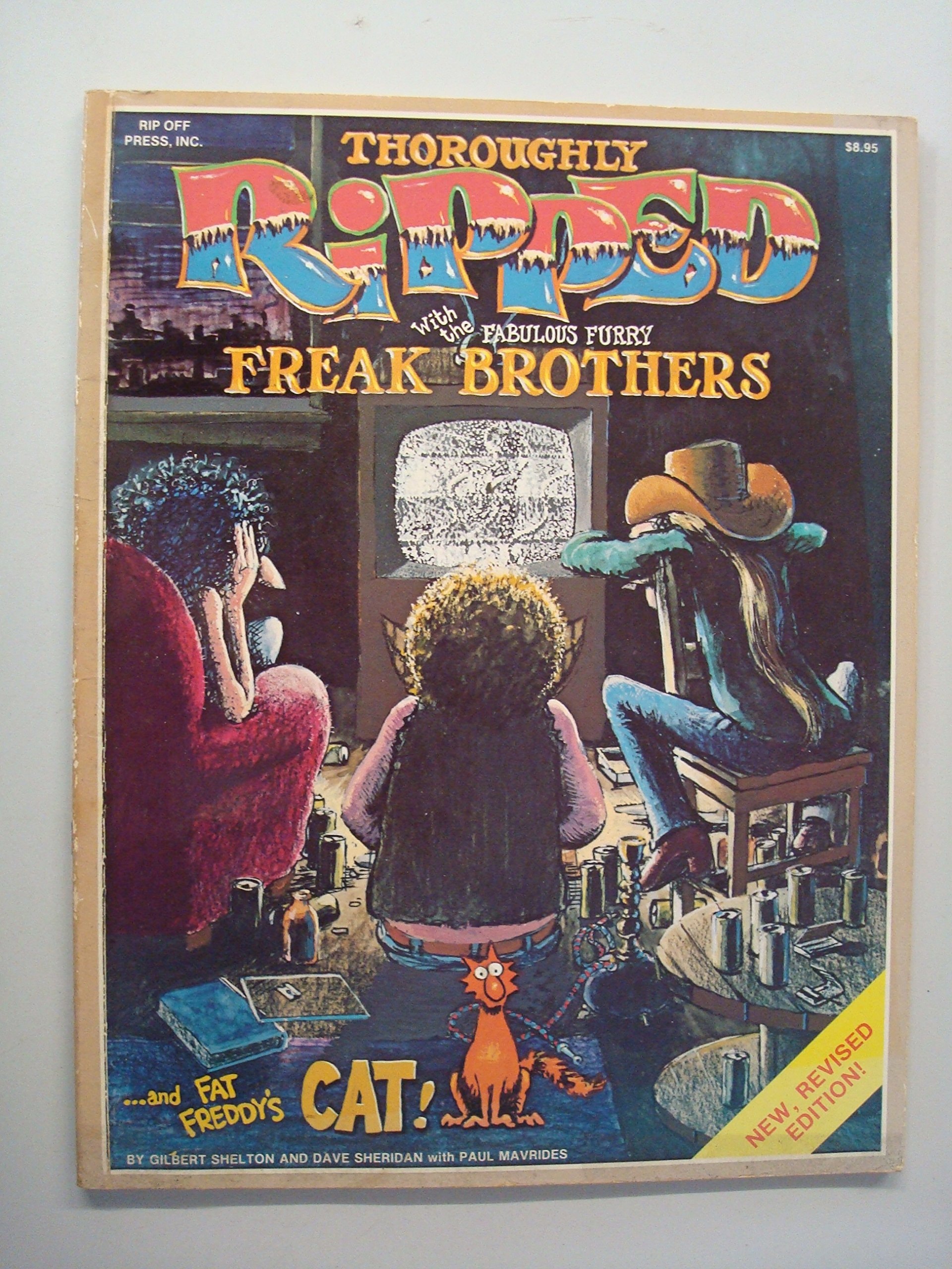 Thoroughly Ripped with the Fabulous Furry Freak Brothers with Fat Freddy's Cat #[1981] cover