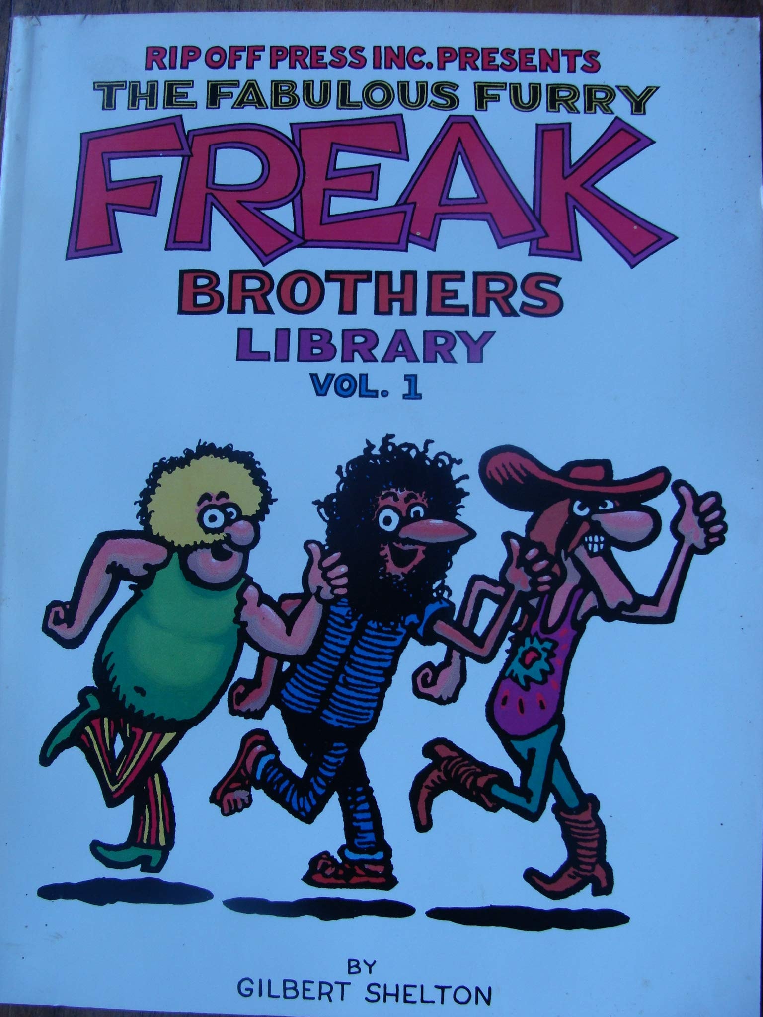 The Fabulous Furry Freak Brothers Library #1 cover