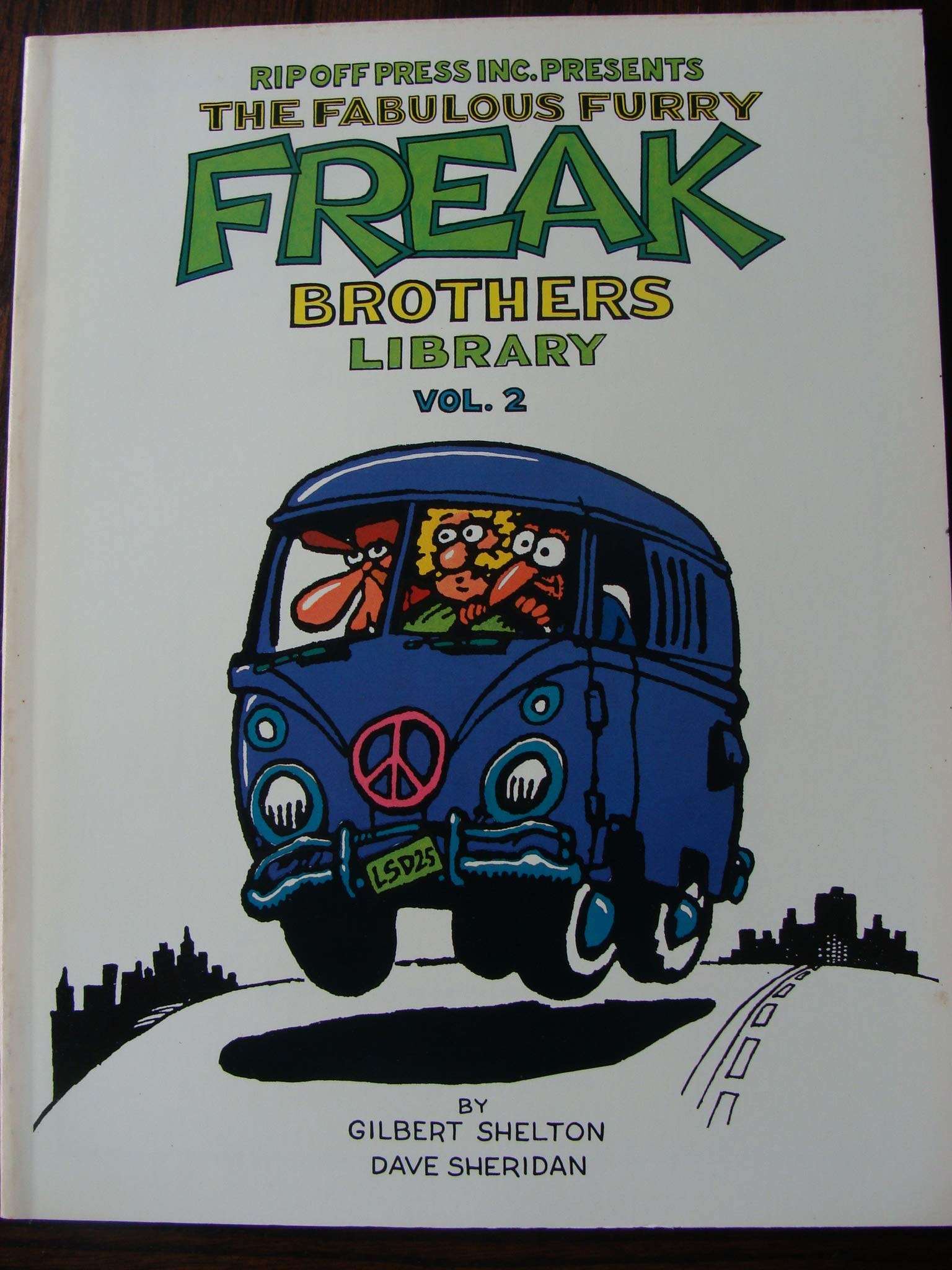 The Fabulous Furry Freak Brothers Library #2 cover