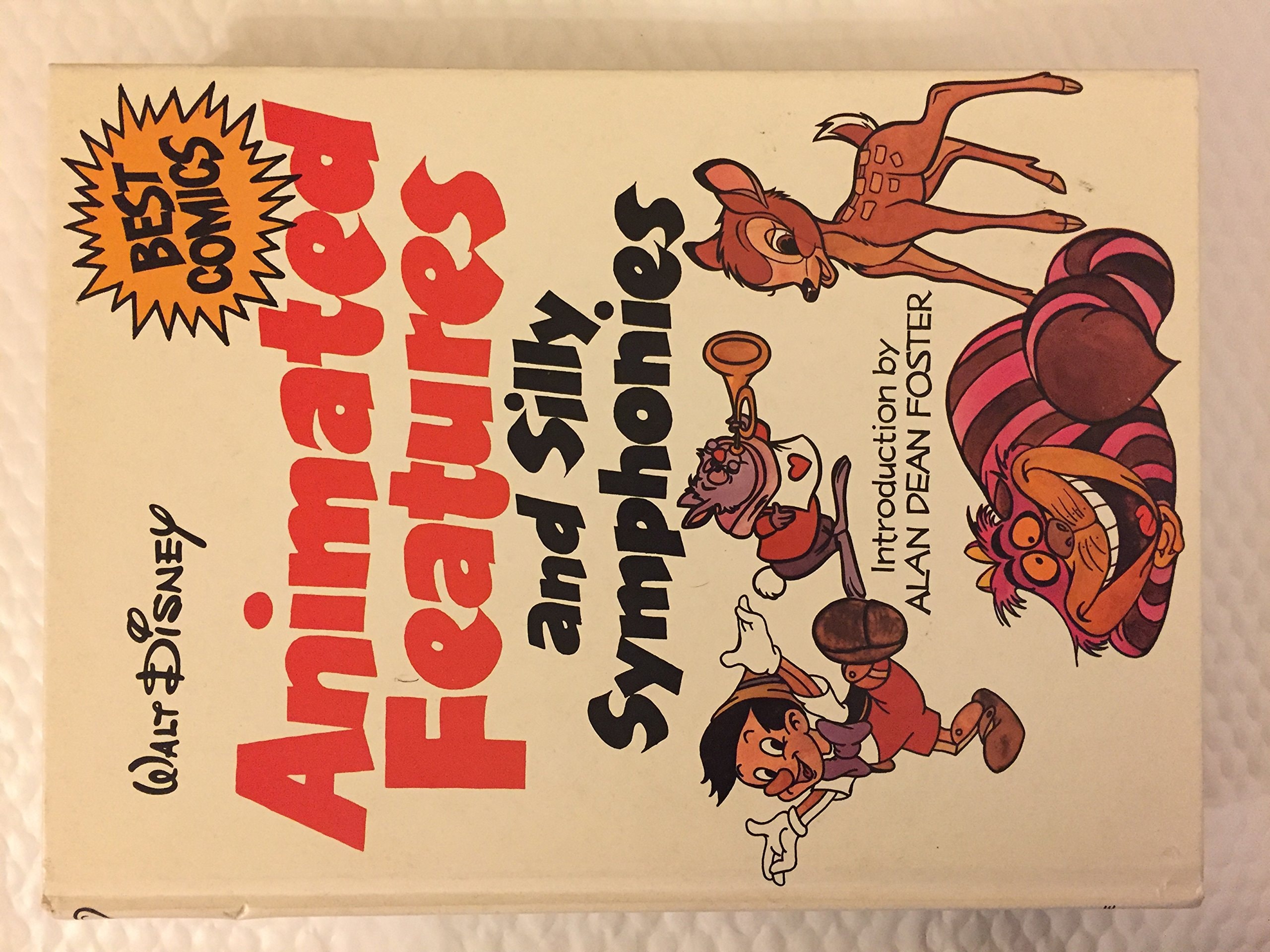 Animated Features and Silly Symphonies #[nn] cover