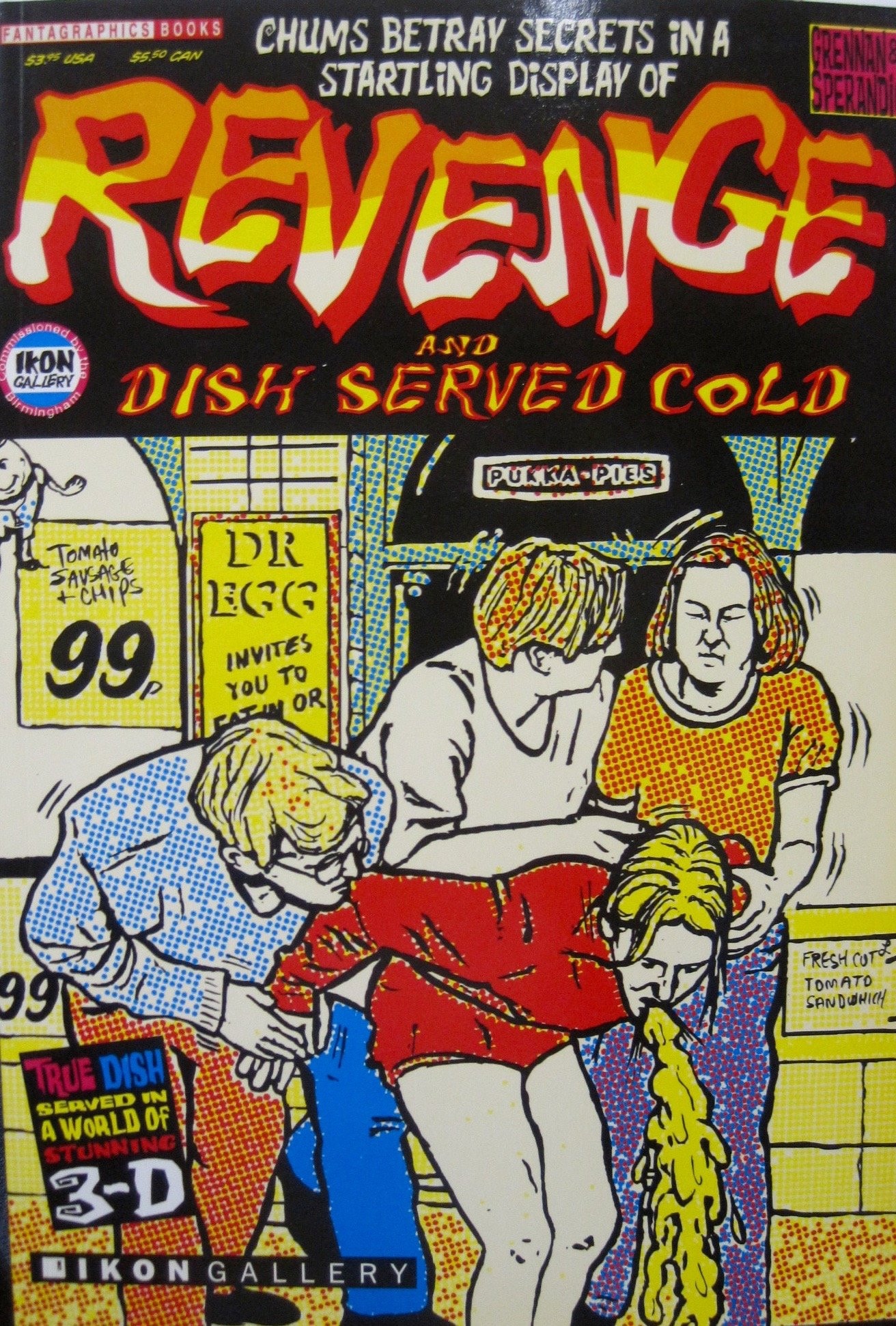 Revenge and Dish Served Cold #[nn] cover