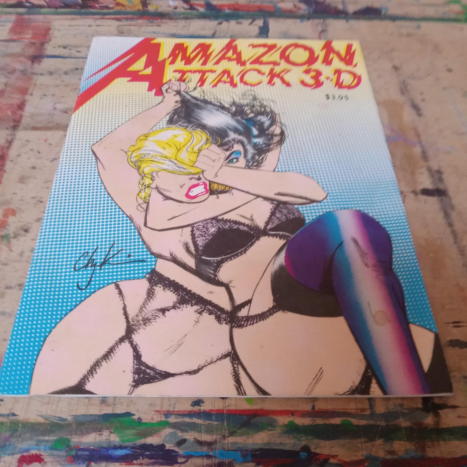 Amazon Attack 3-D #1 cover