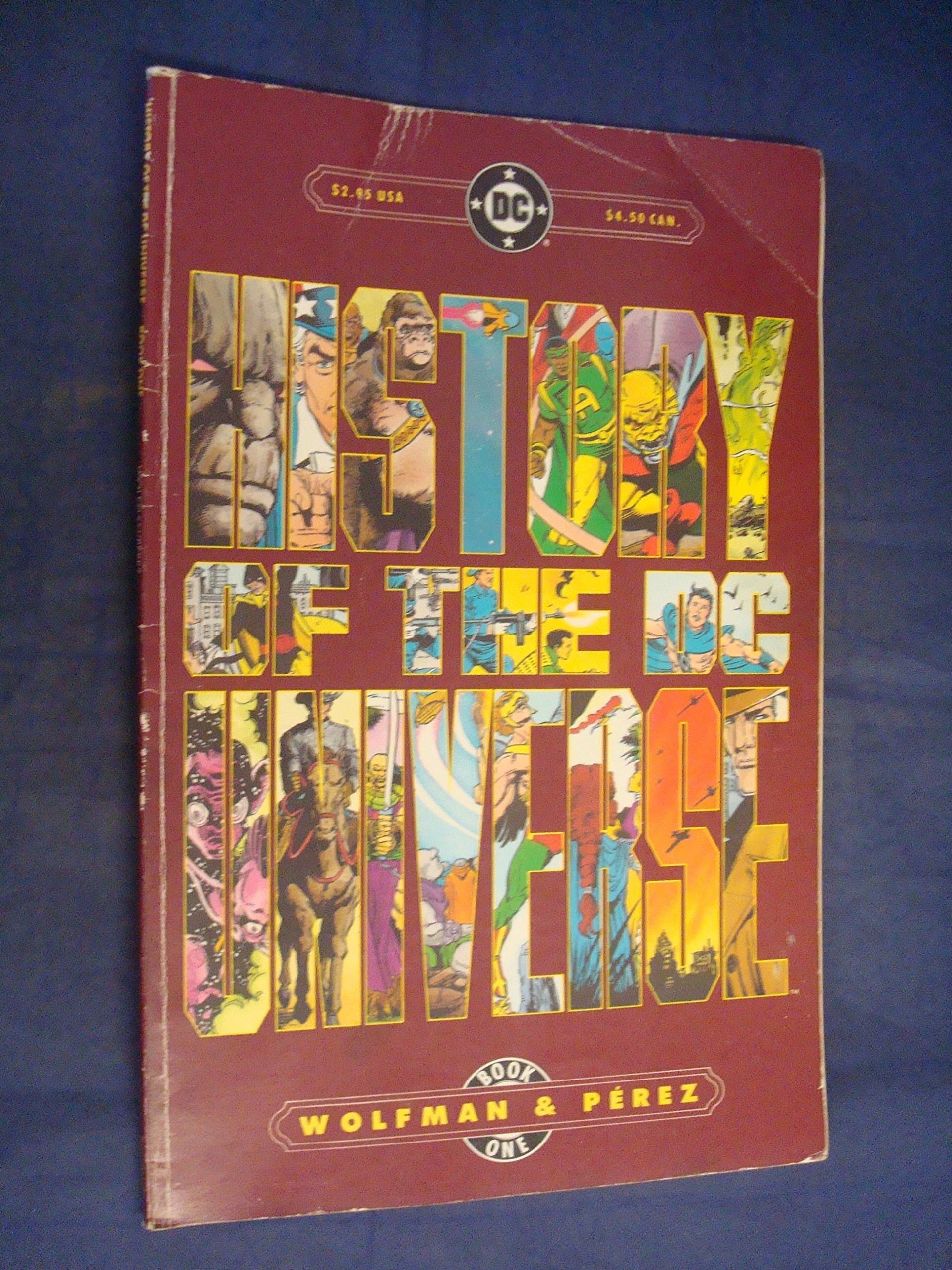 History of the DC Universe #1 cover