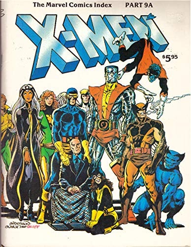 The Marvel Comics Index #9A cover