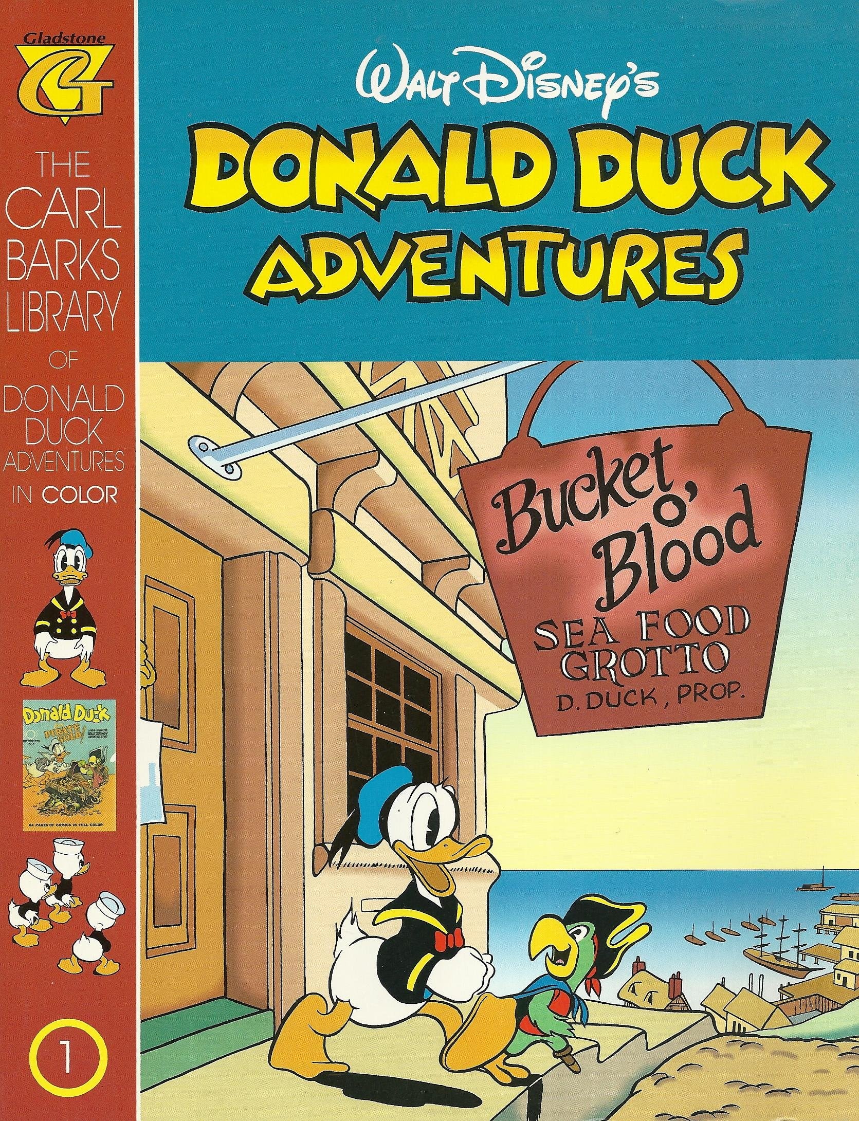 Carl Barks Library of Walt Disney's Donald Duck Adventures in Color #1