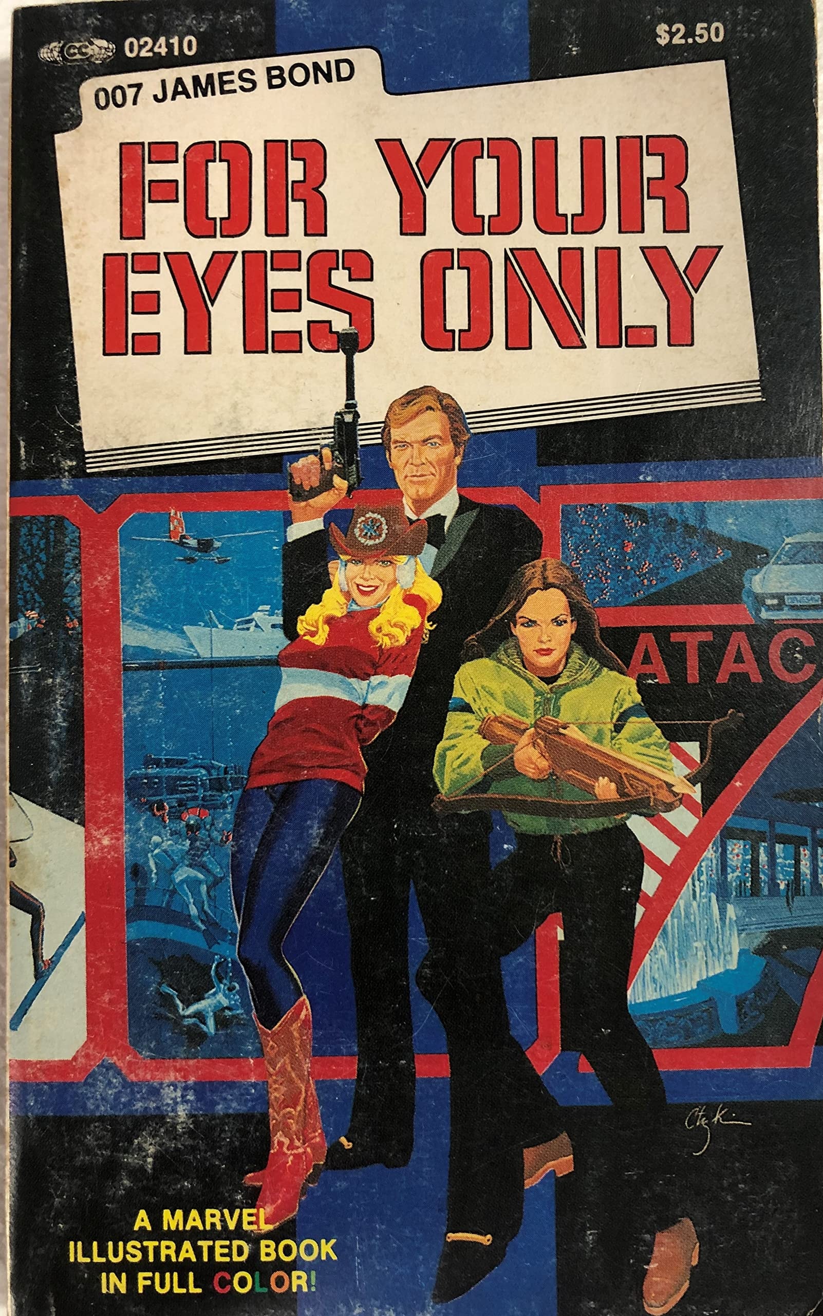 Stan Lee Presents the Marvel Comics Illustrated Version of For Your Eyes Only #02410 cover