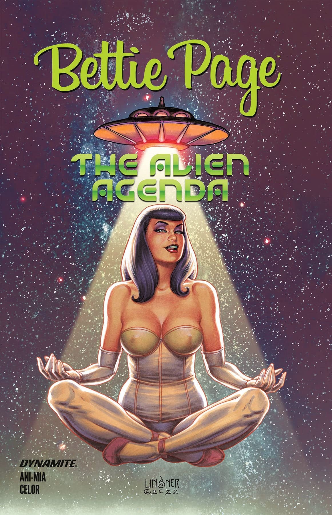 Bettie Page: The Alien Agenda #[nn] cover