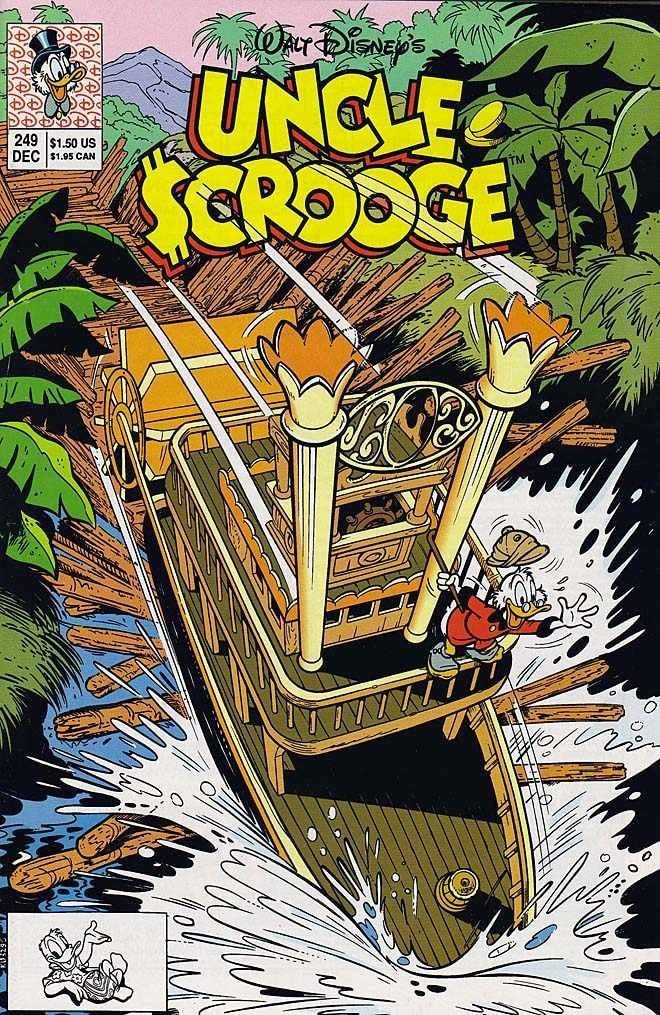 Walt Disney's Uncle Scrooge #249 cover