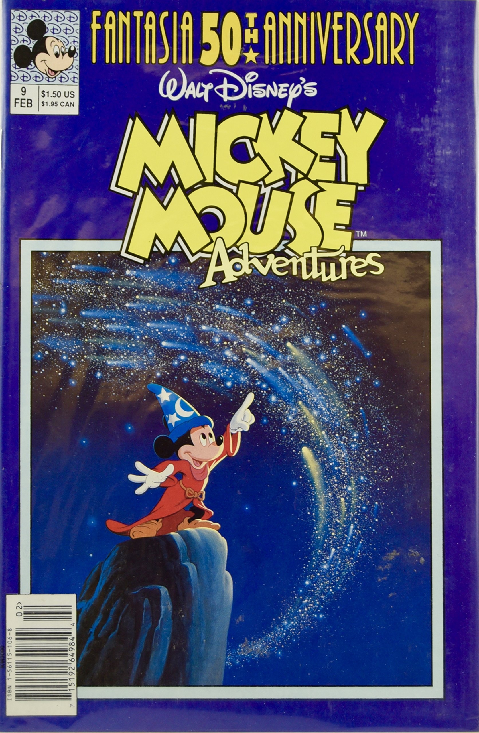 Walt Disney's Mickey Mouse Adventures #9 cover