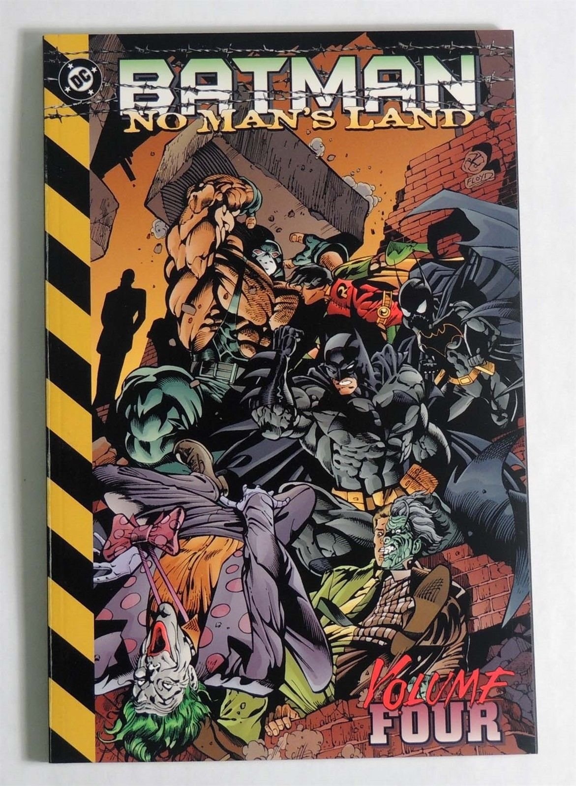 Batman: No Man's Land #4 cover