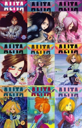 Battle Angel Alita #[nn] cover