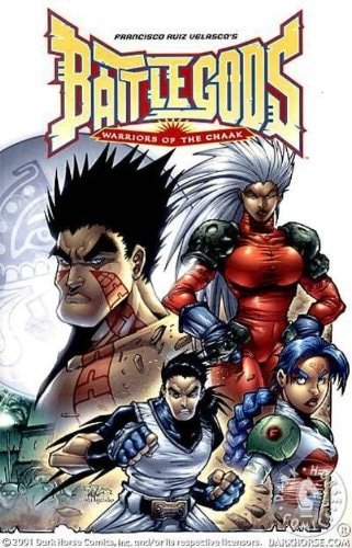 Battle Gods: Warriors of the Chaak #[nn] cover
