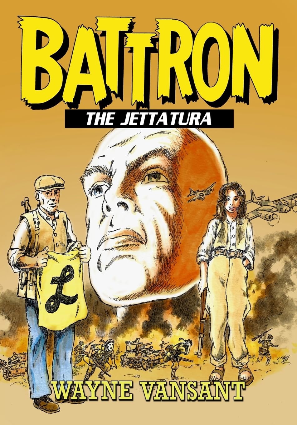 Battron: The Jettatura #[nn] cover