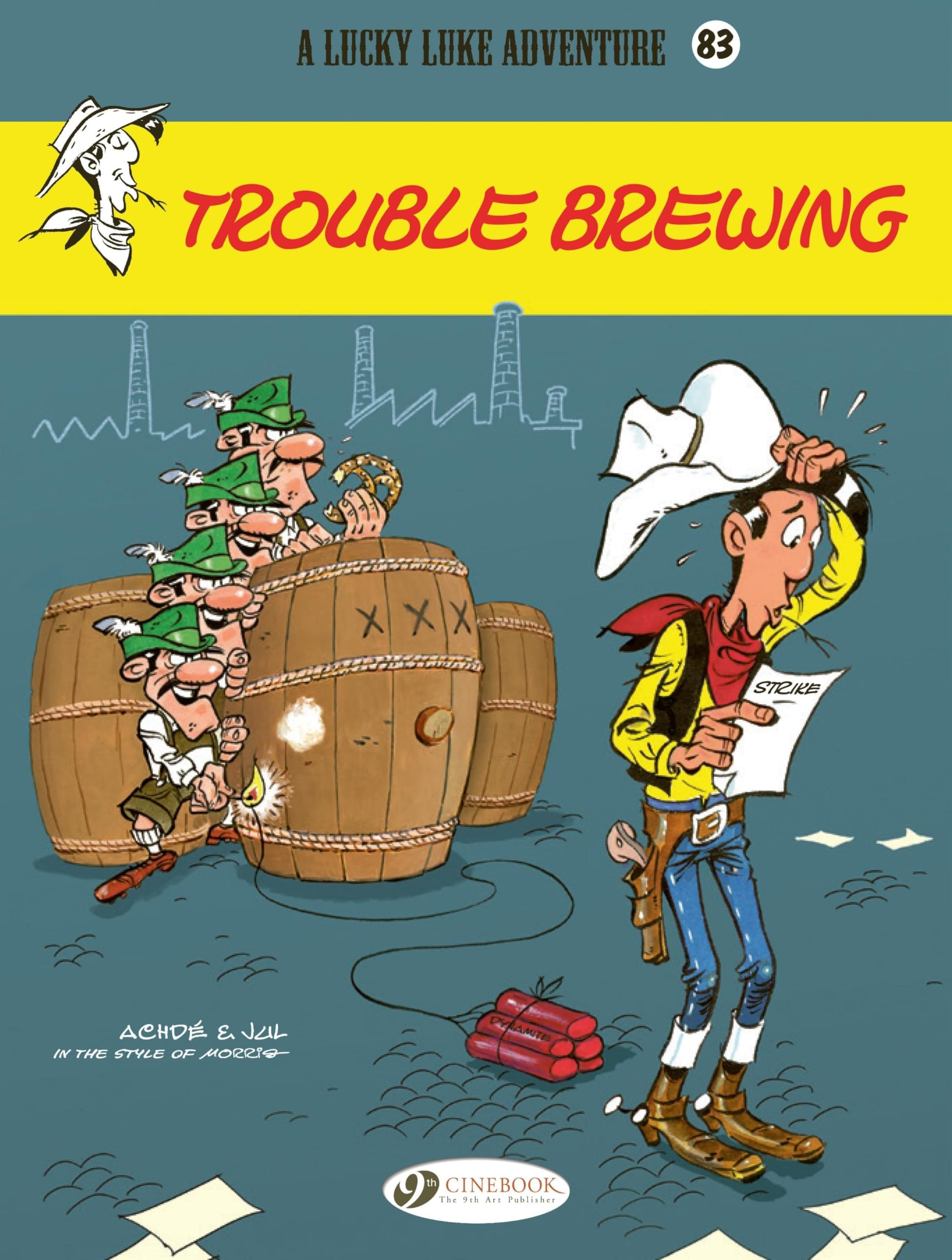 A Lucky Luke Adventure #83 cover