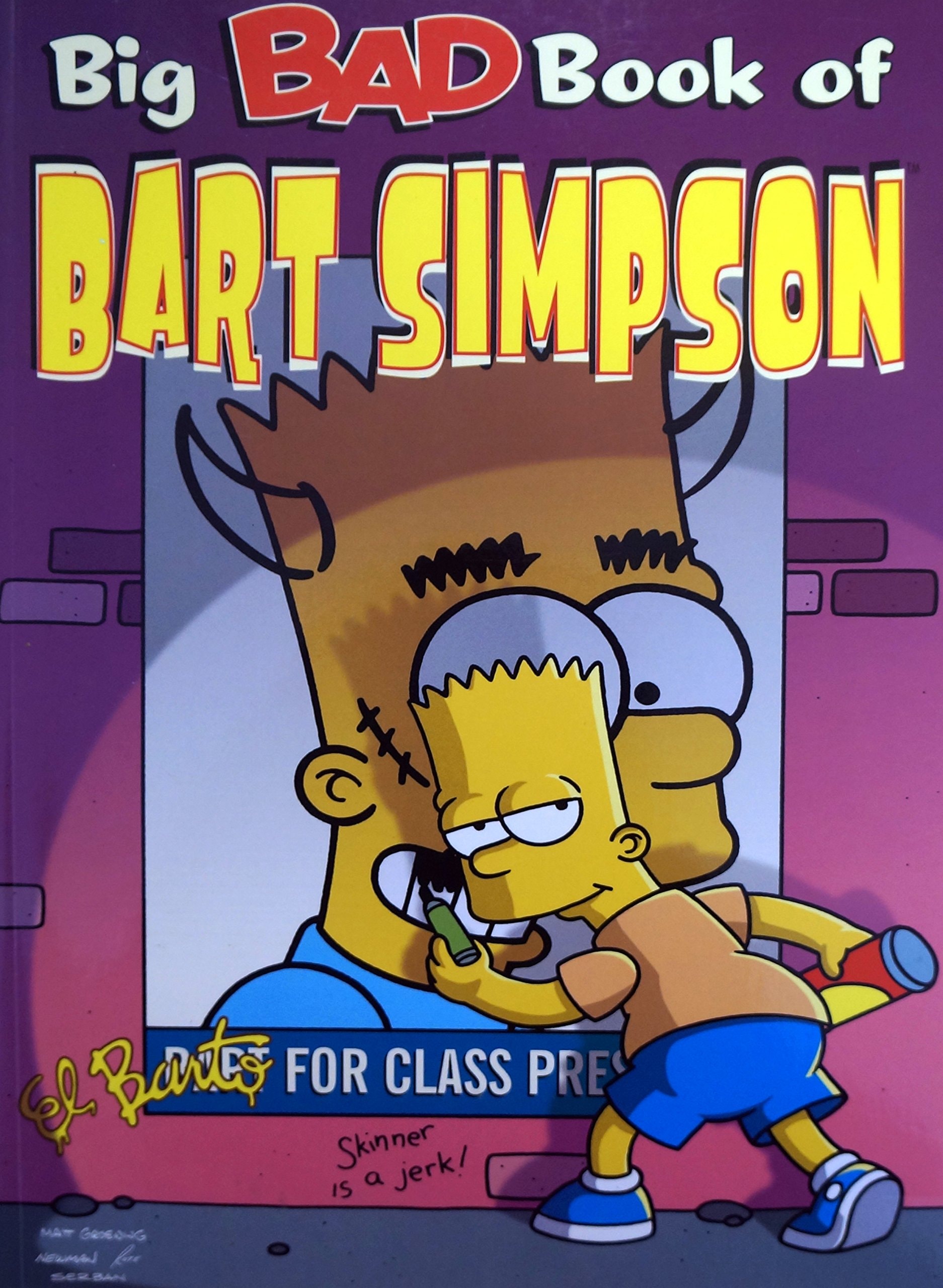 Big Bad Book of Bart Simpson #[nn] cover