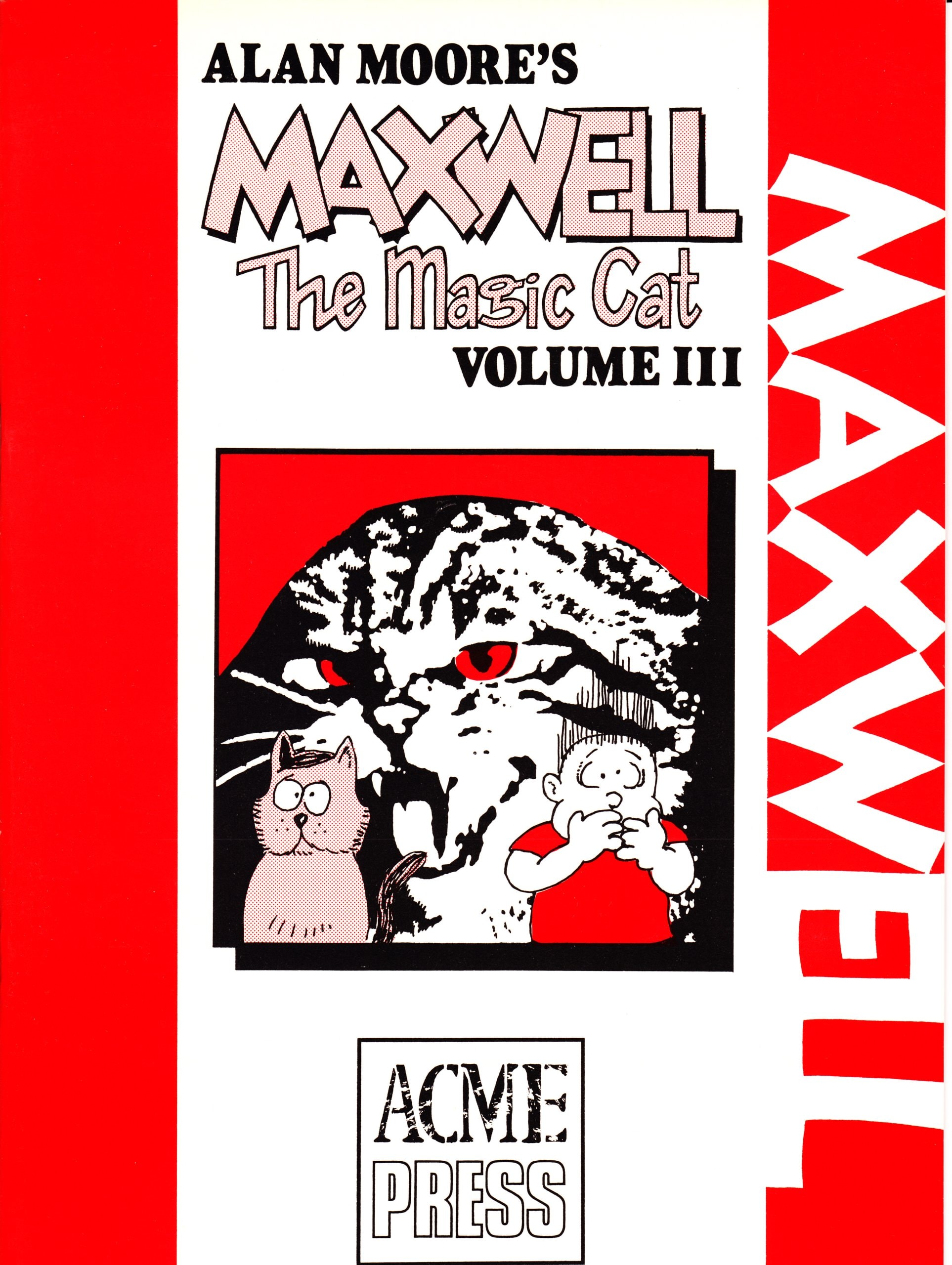 Alan Moore's Maxwell the Magic Cat #3 cover
