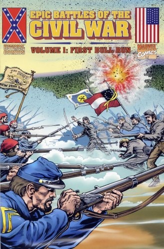 Historical Souvenir Co. Epic Battles of the Civil War #1 cover