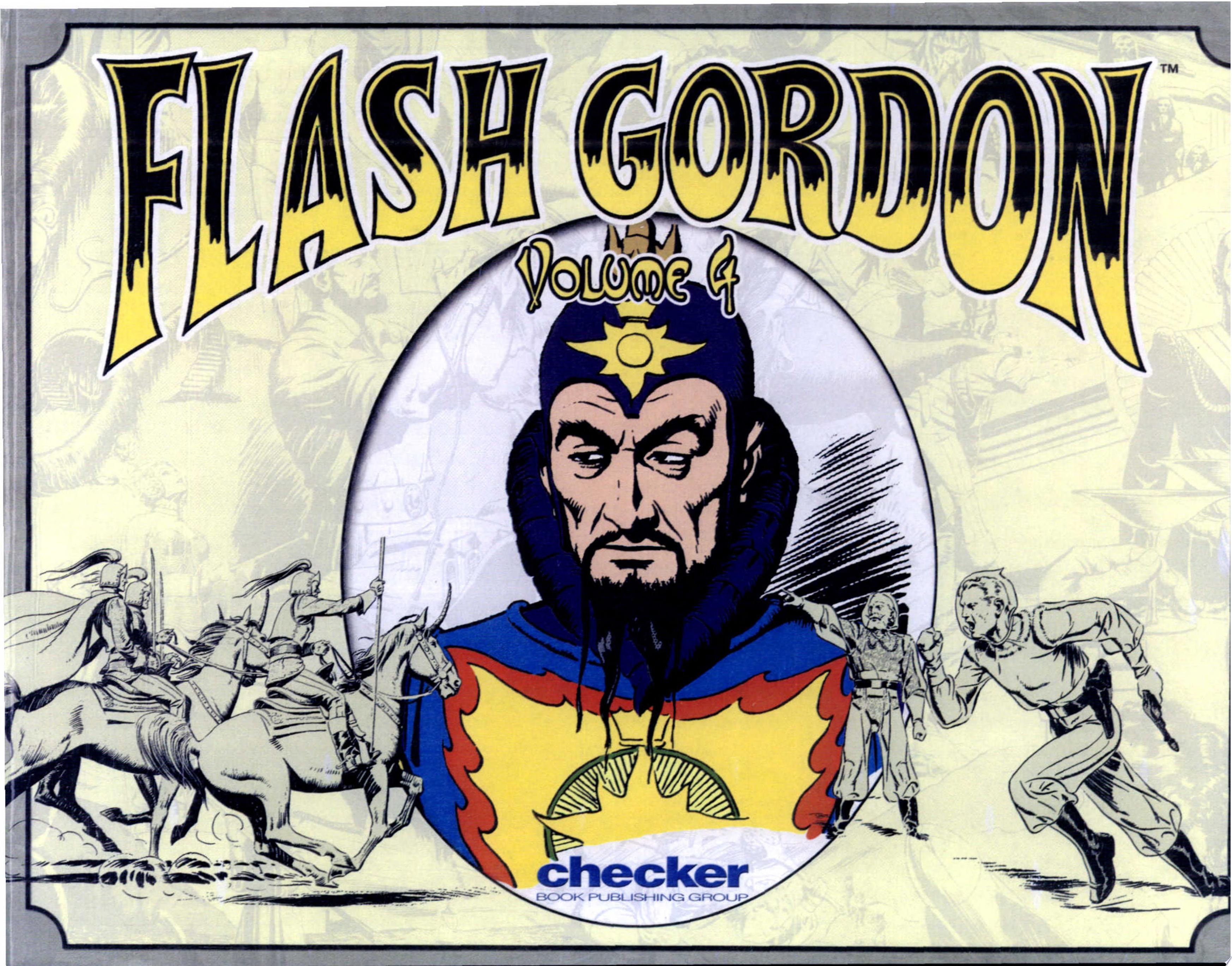 Alex Raymond's Flash Gordon #4 cover