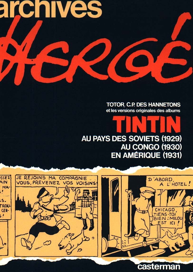 Archives Hergé #1 cover