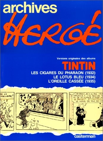 Archives Hergé #3 cover