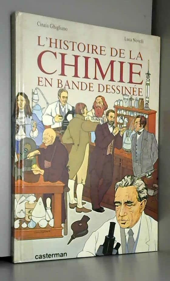 L'histoire de la chimie en bande dessinée #[nn] cover