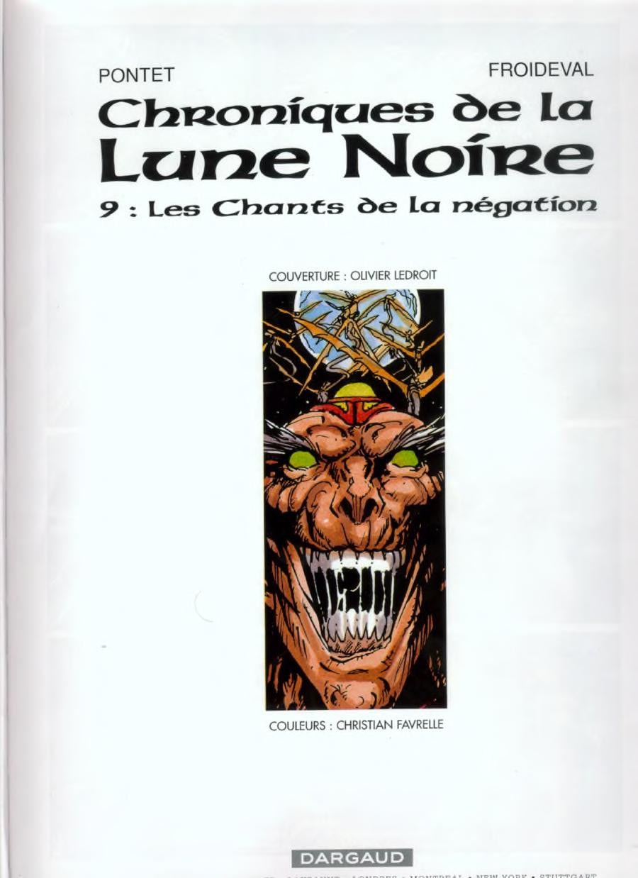 Chroniques de la lune noire #9