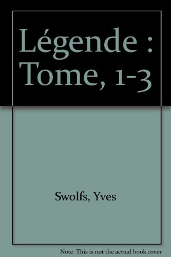 Légende - Intégrale #1 à 3 cover