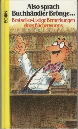 Also sprach Buchhändler Brönge... #[nn] cover