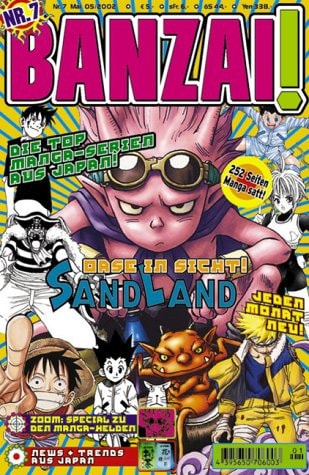 Banzai #7 cover