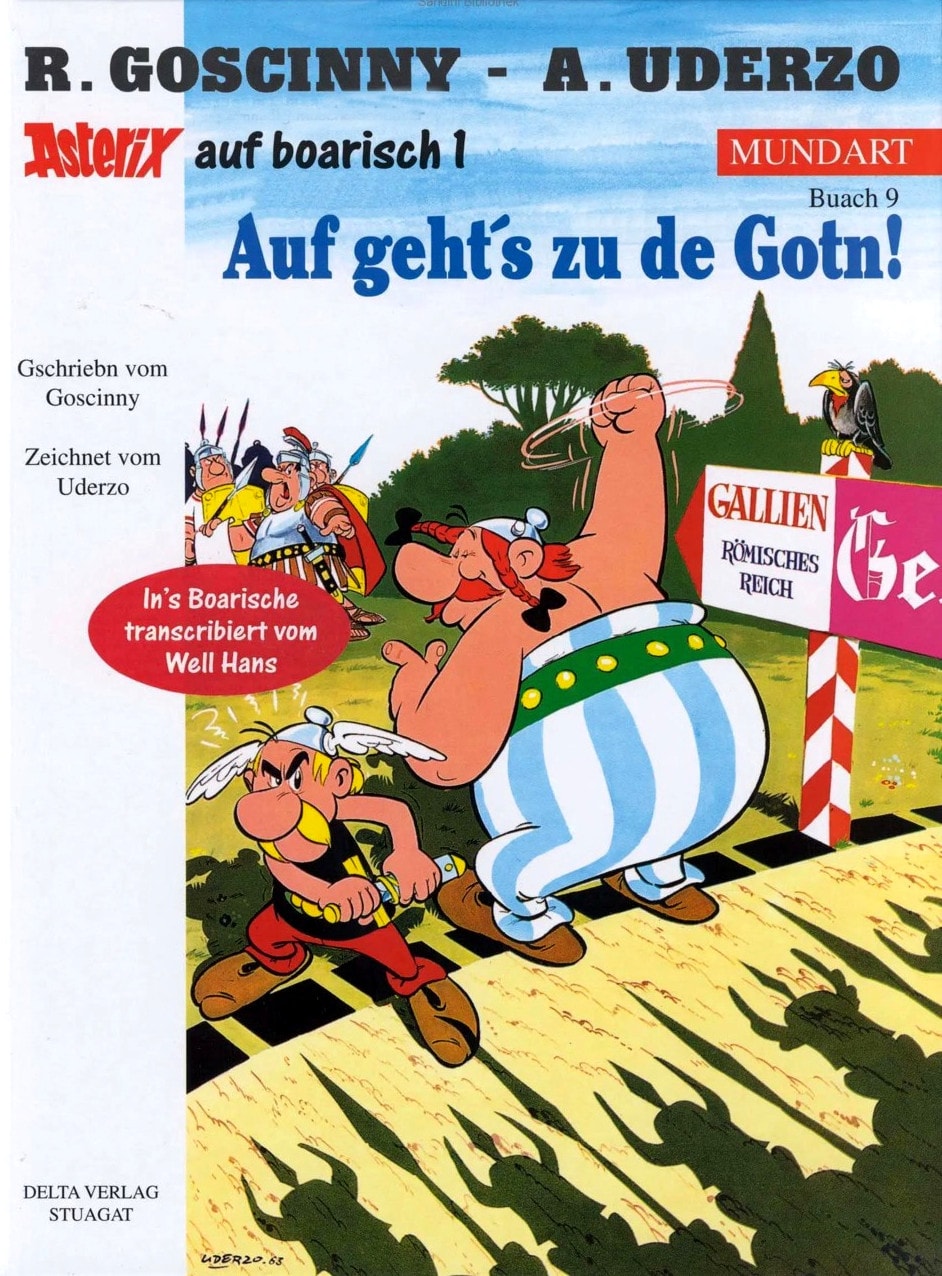 Asterix Mundart #9 cover