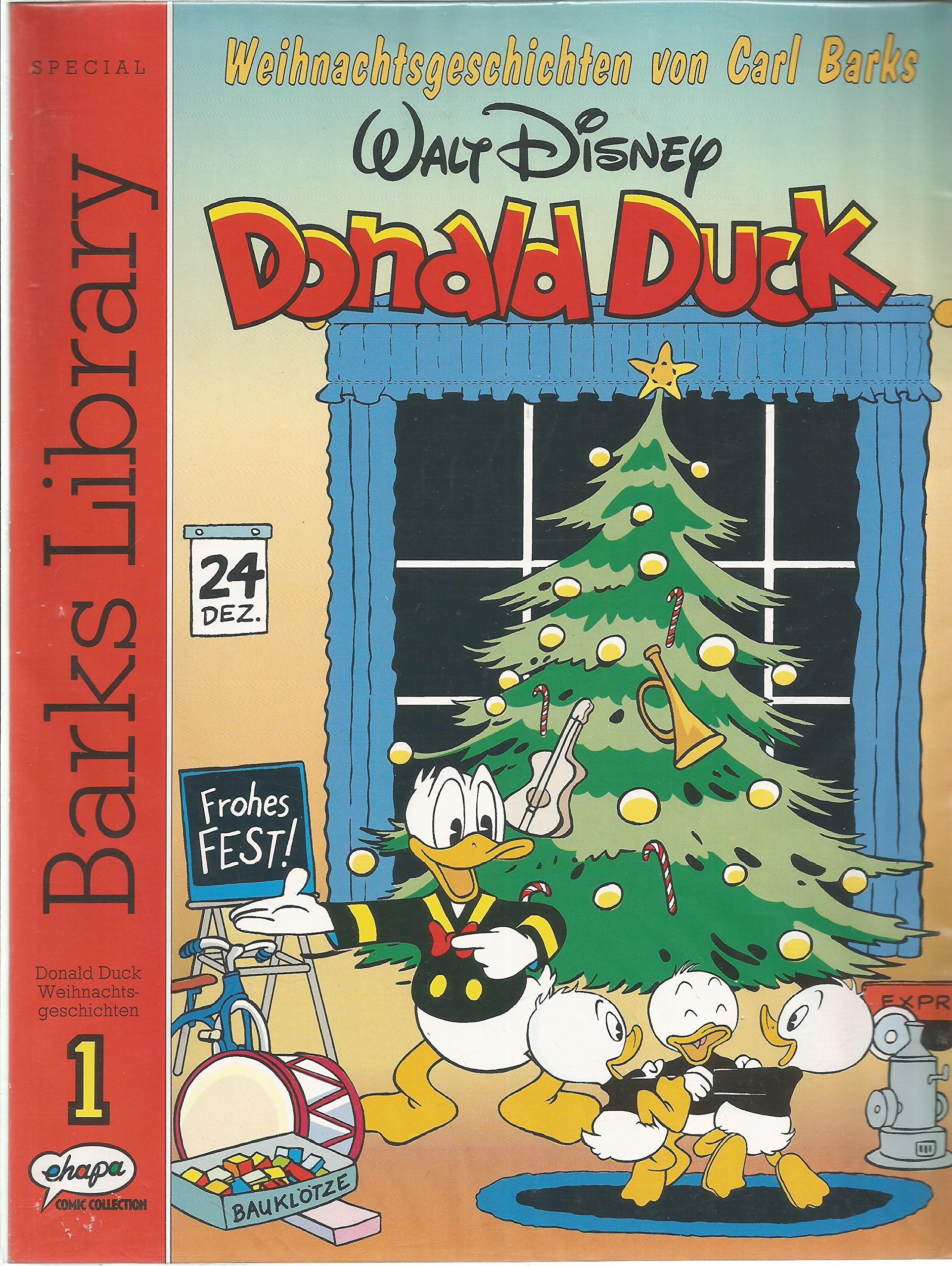 Barks Library Special - Donald Duck Weihnachtsgeschichten #[nn] cover