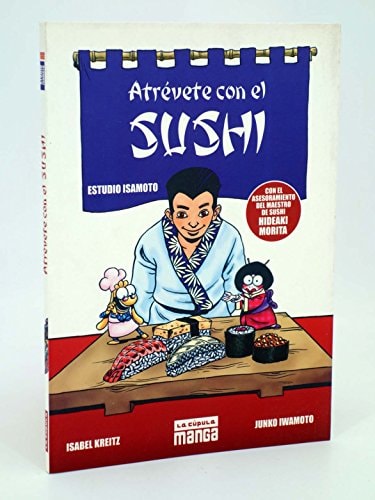 Atrévete con sushi #[nn] cover