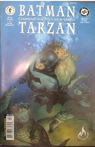 Batman / Tarzán: Las garras de la Mujer-Gato #1 cover