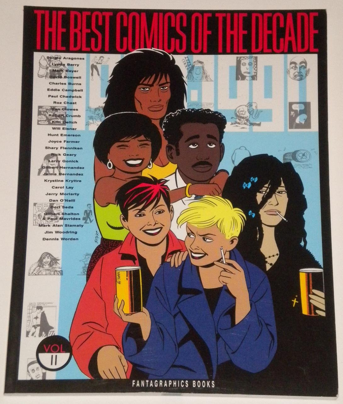 The Best Comics of the Decade #2 cover