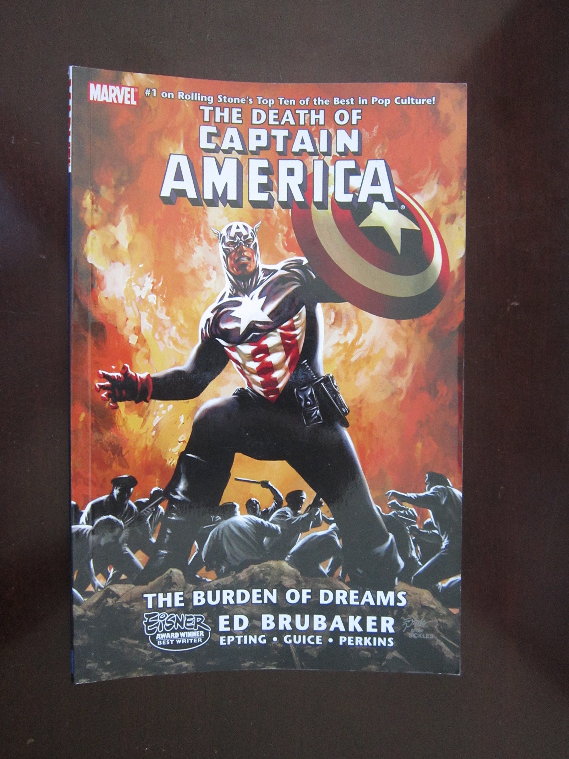 Captain America: The Death of Captain America #2 cover
