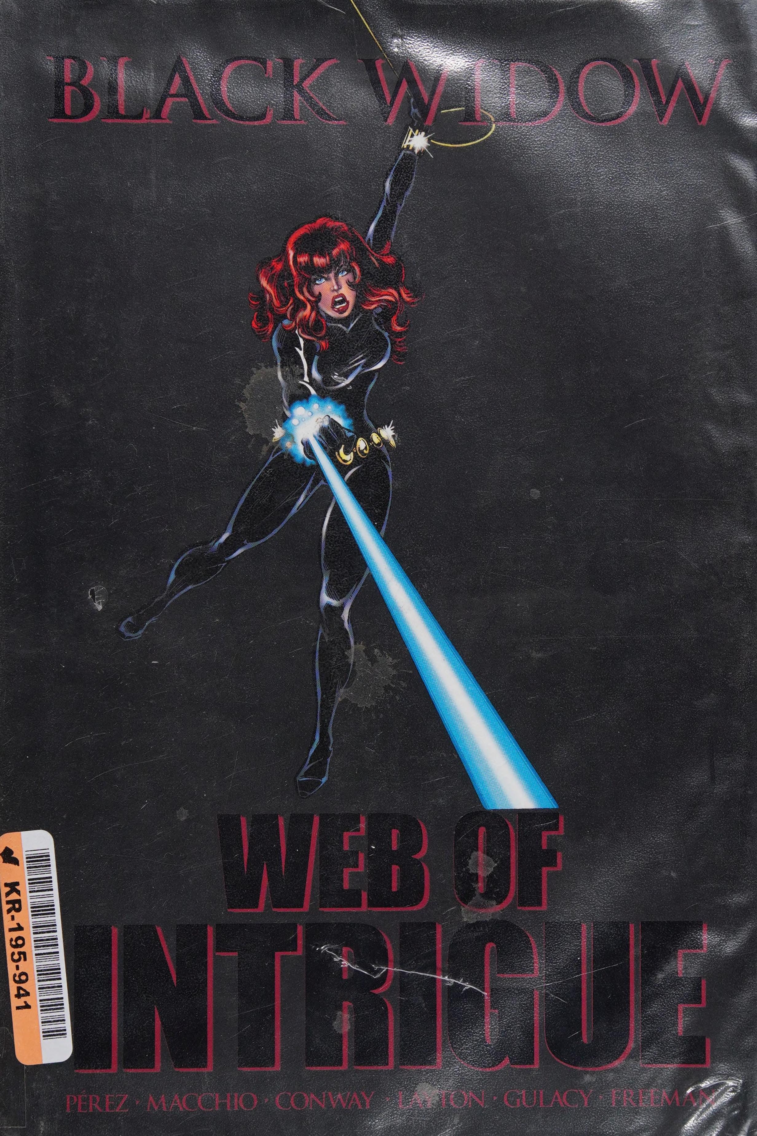 Black Widow: Web of Intrigue #[nn] cover
