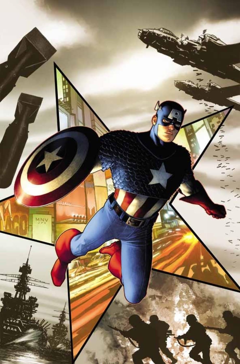 Captain America by Ed Brubaker #1 cover