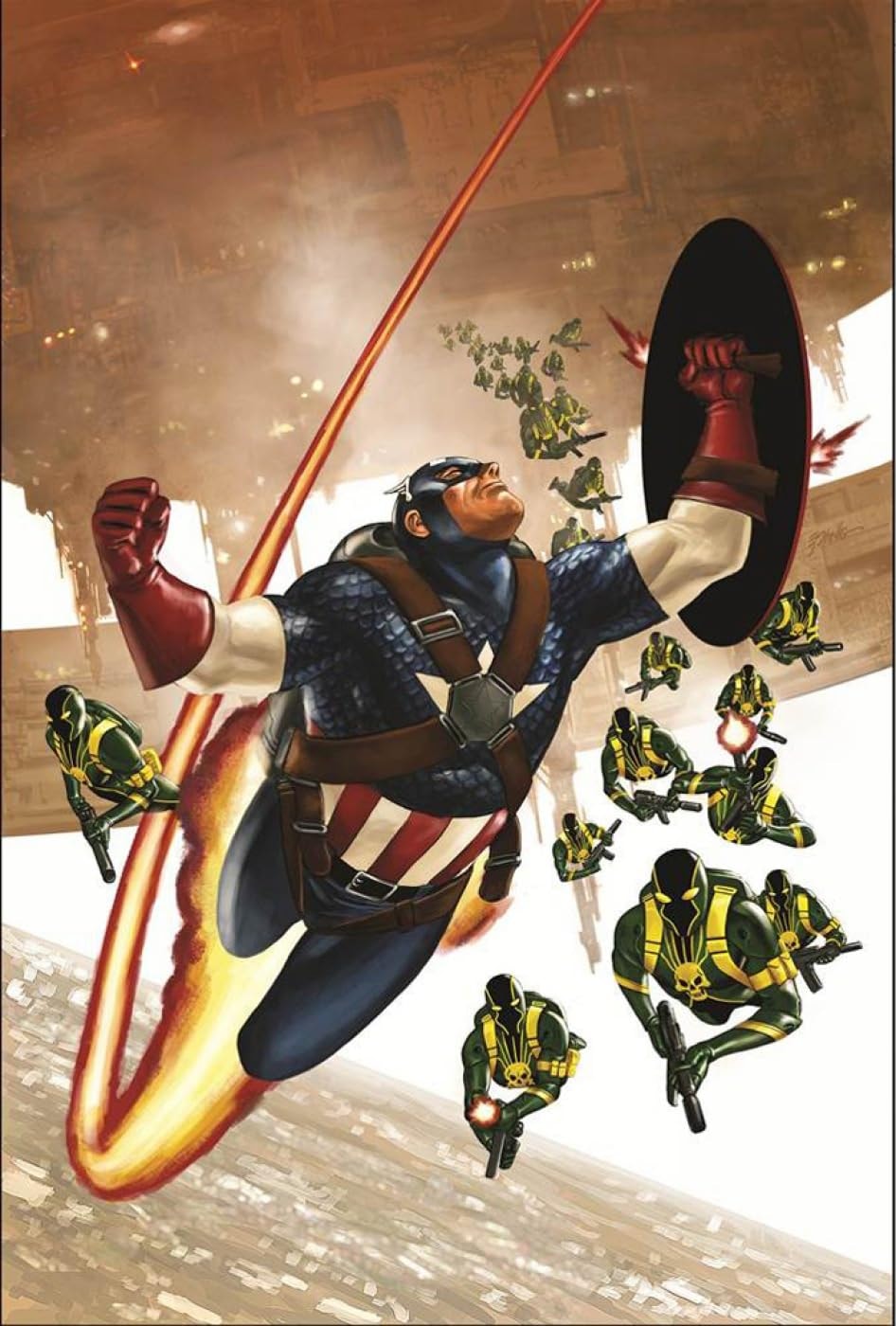 Captain America by Ed Brubaker #4 cover