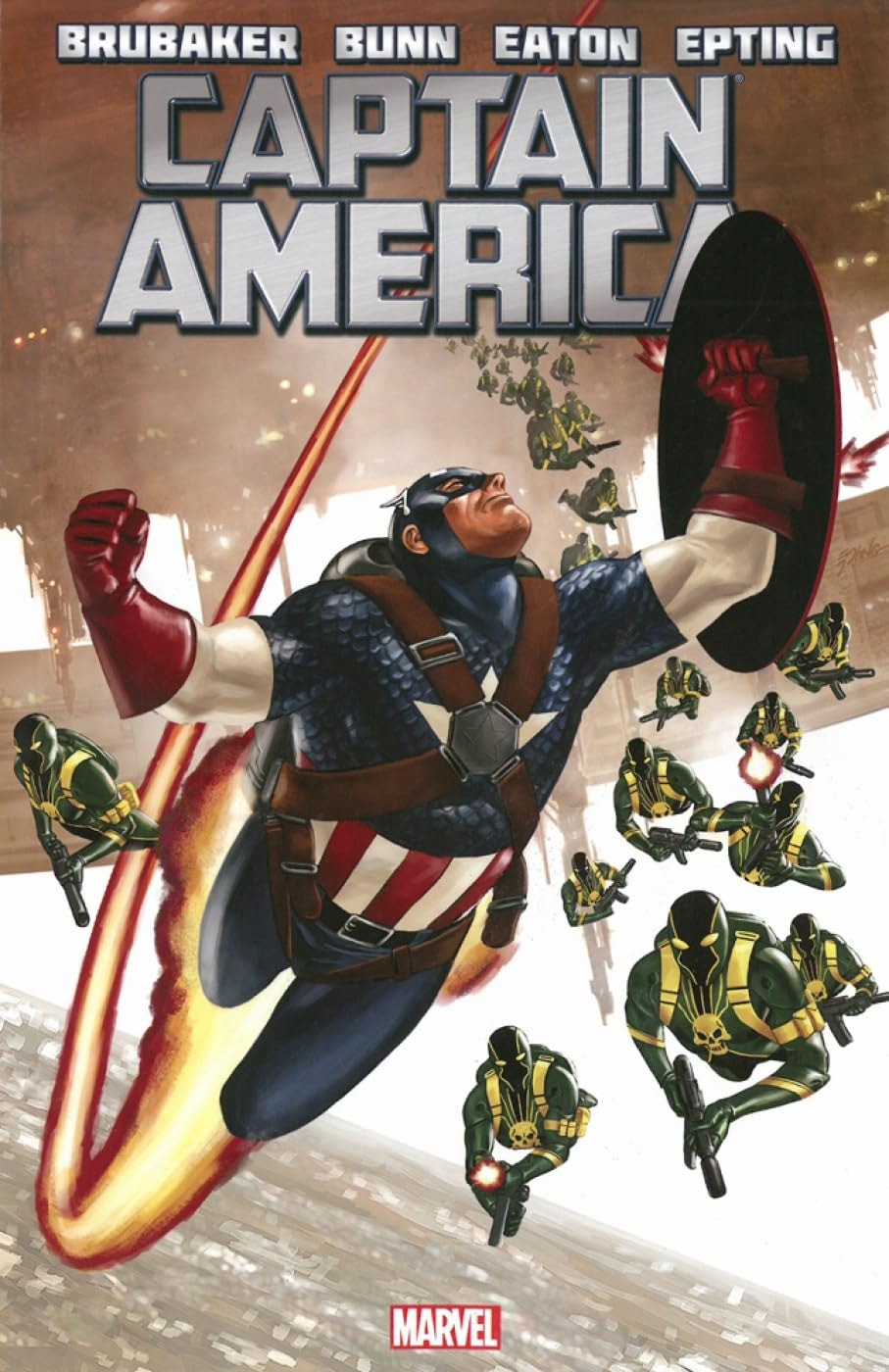 Captain America by Ed Brubaker #4 cover