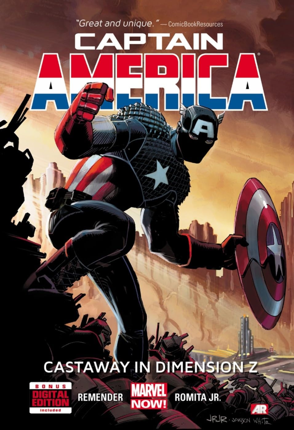 Captain America #1 cover