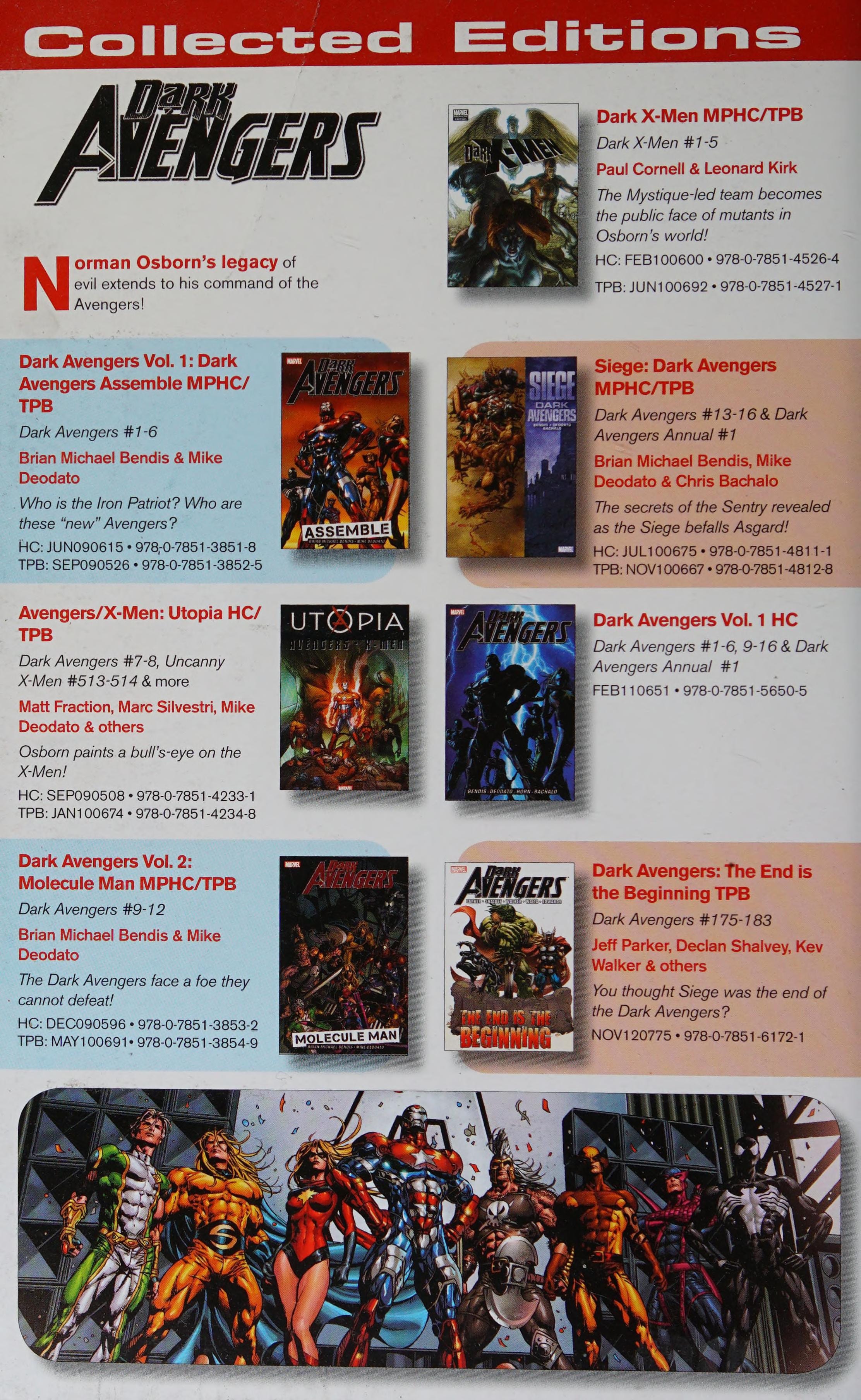 Dark Avengers: Masters of Evil #[nn] cover