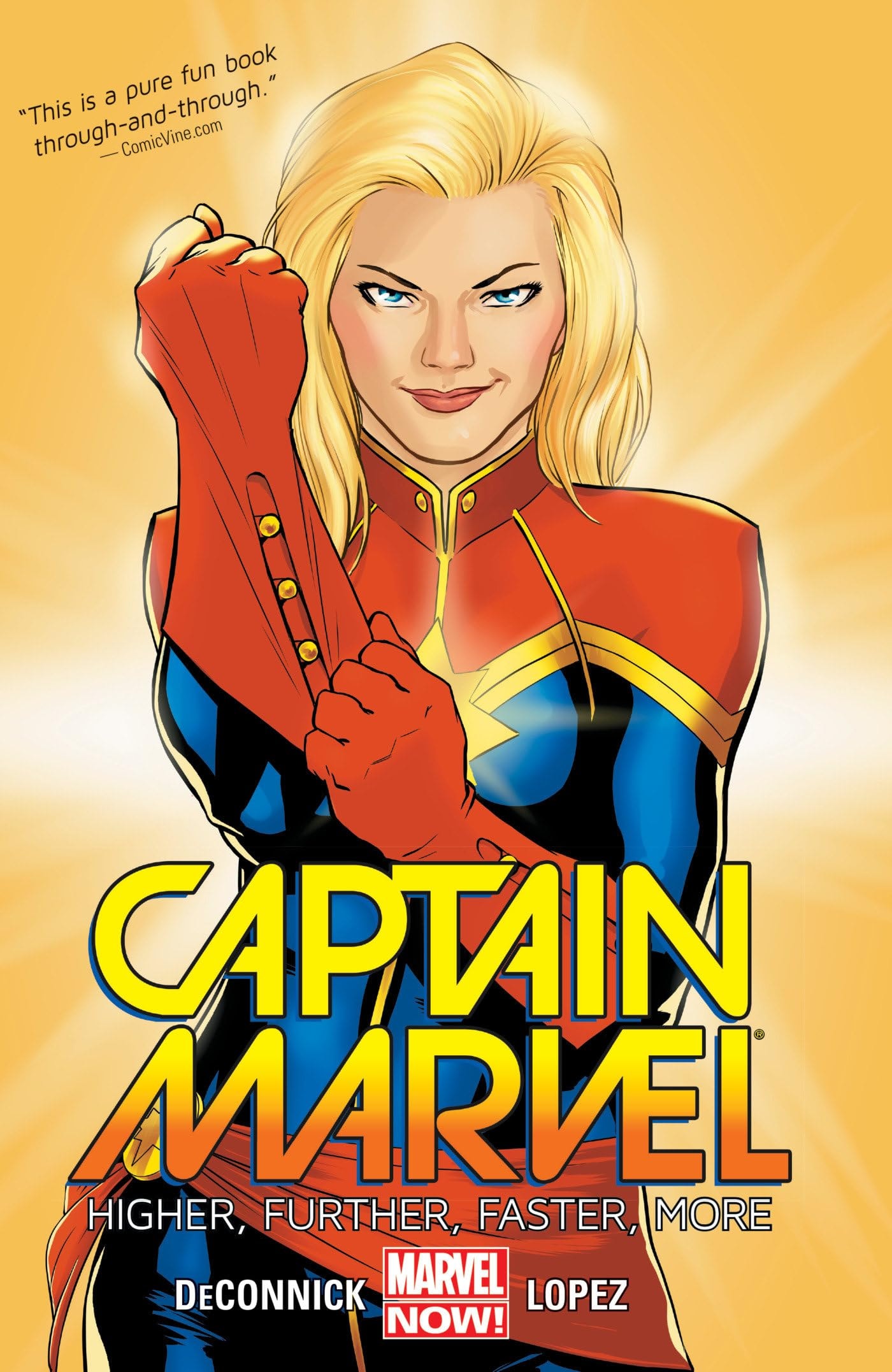 Captain Marvel #1 cover
