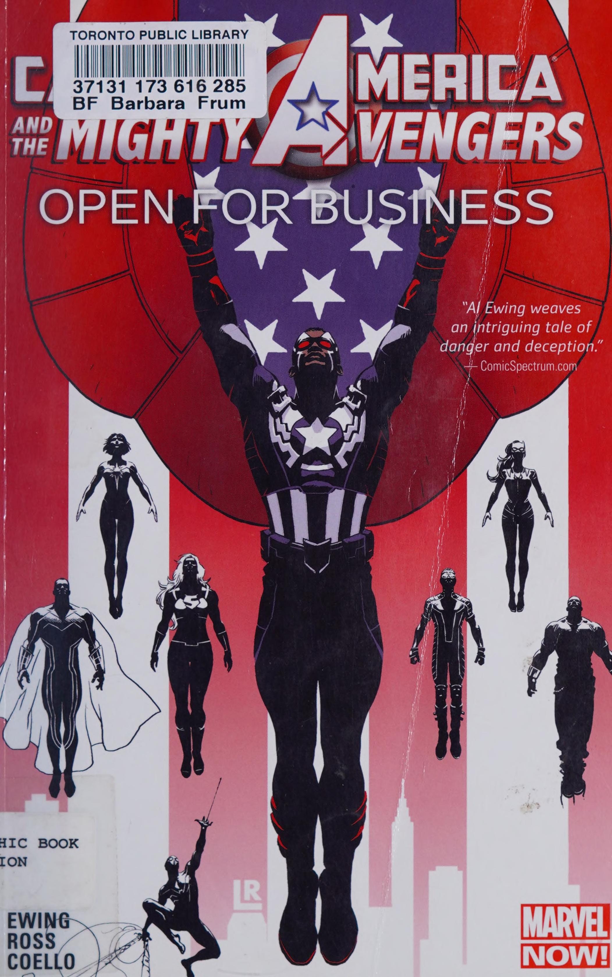 Captain America & the Mighty Avengers #1 cover