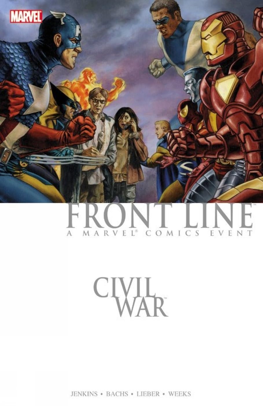 Civil War: Front Line #[nn] cover