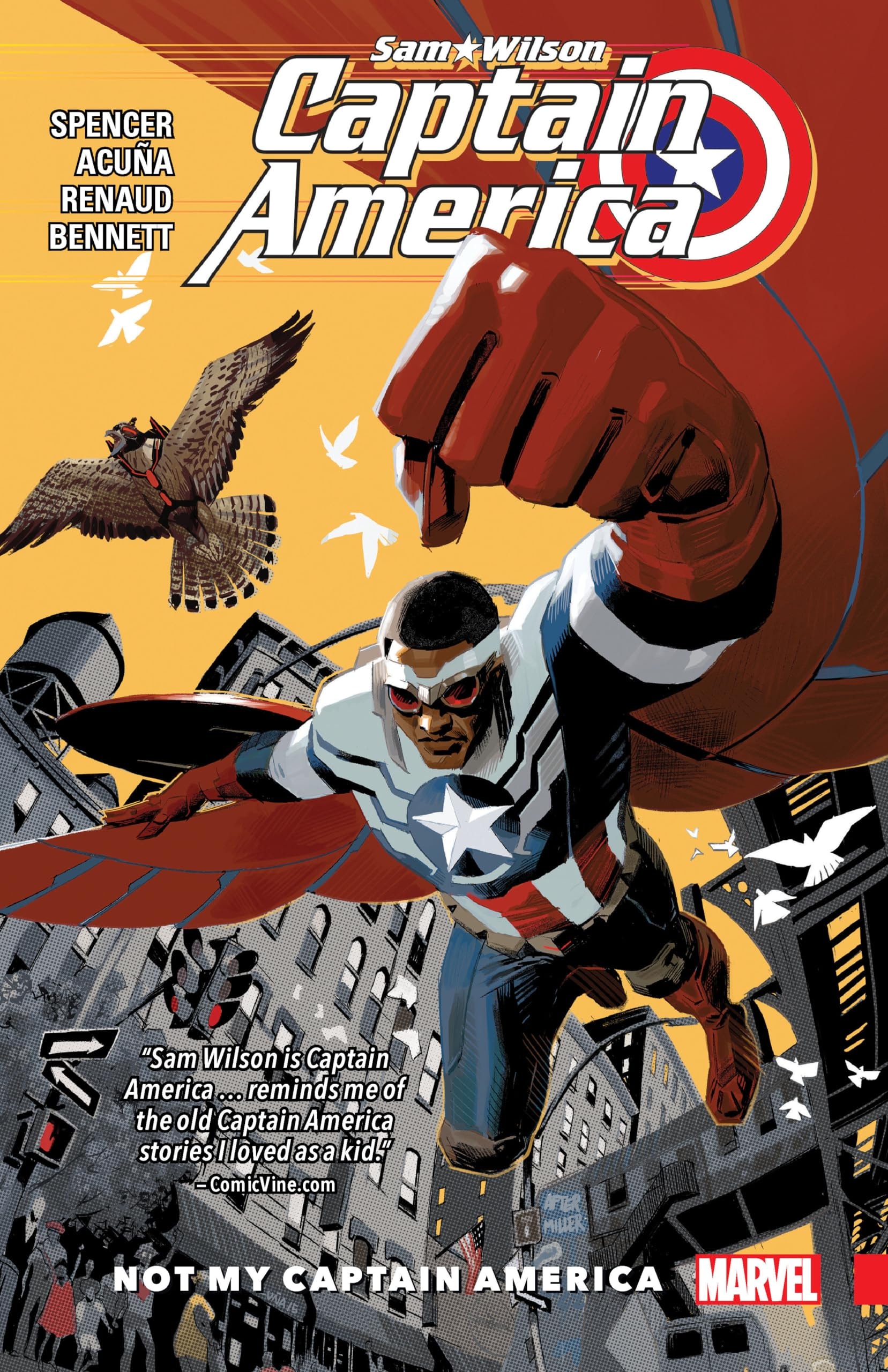 Captain America: Sam Wilson #1 cover