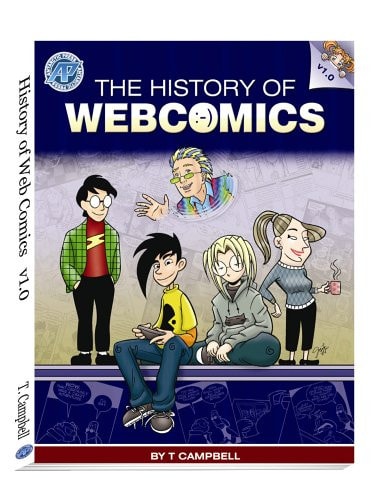 A History of Webcomics #[nn] cover
