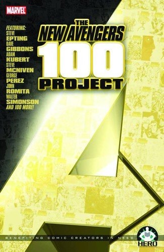 The New Avengers 100 Project #[nn] cover