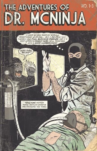 The Adventures of Dr. McNinja #1 cover