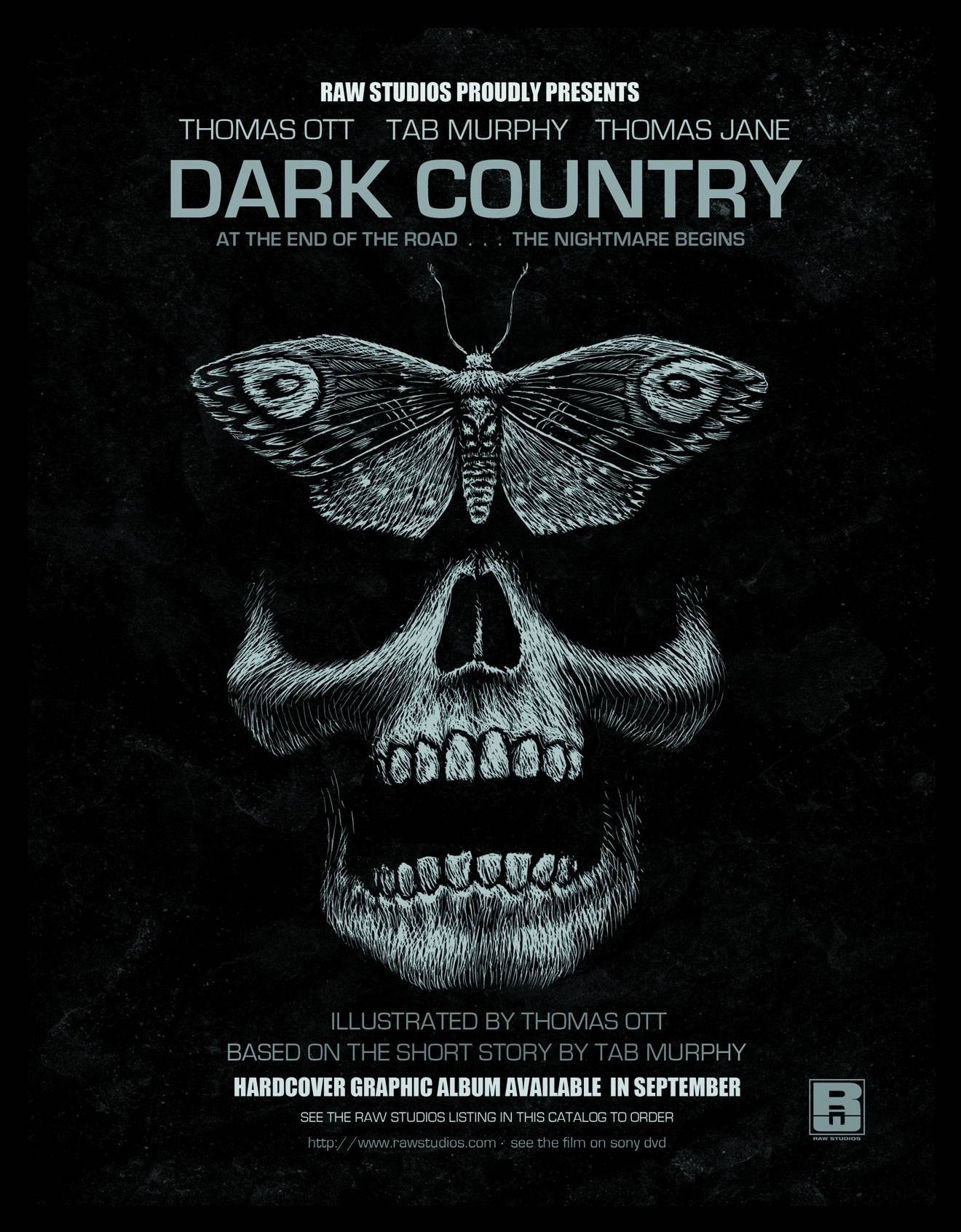 Dark Country #[nn] cover